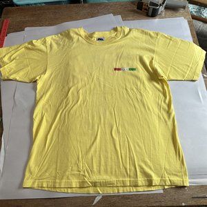 Disaronno T Shirt The Italian Margarita Lizard Royal Avalon Cotton XL Yellow